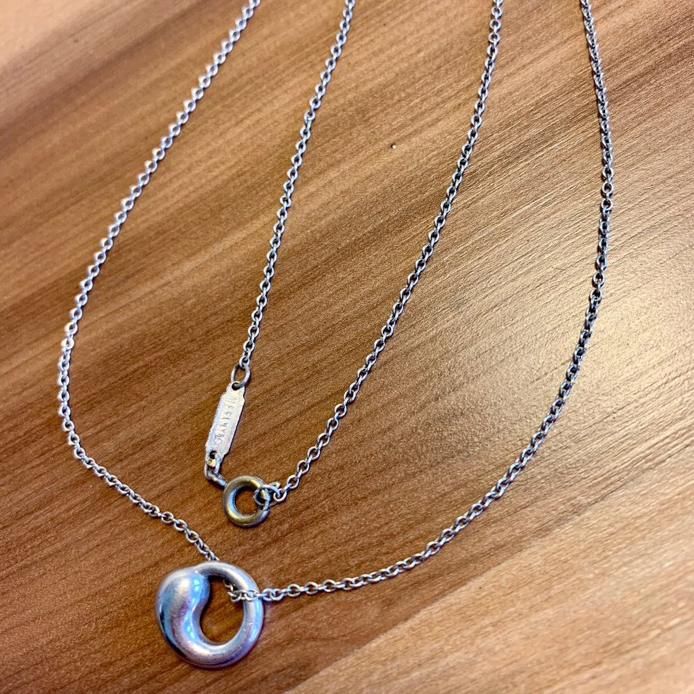 Tiffany and Co Elsa Peretti Eternal Circle Pendant